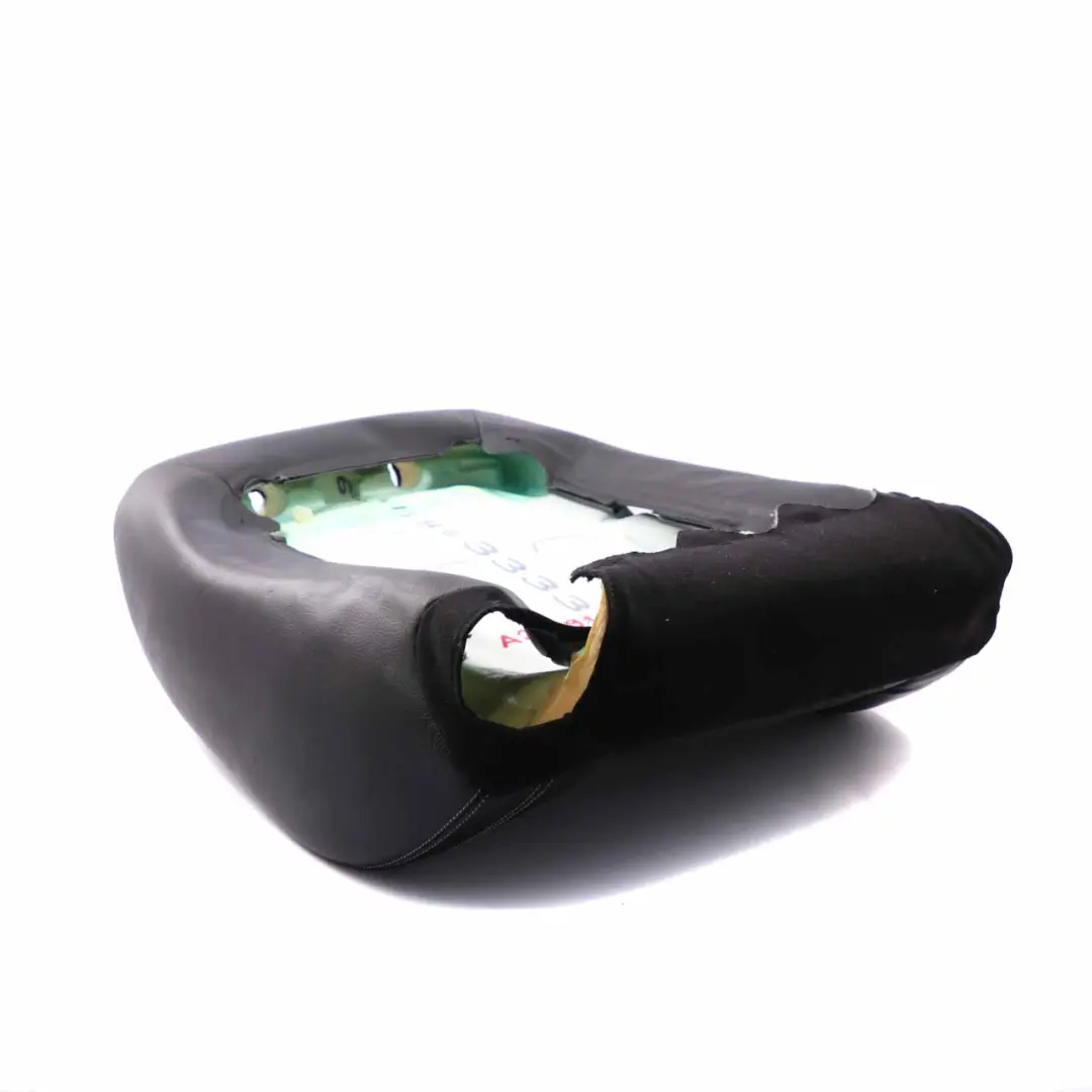 Mercedes W218 Asiento Respaldo Cubierta Delantera Derecha Cubierta Cuero Negro - SKU A2189101047 - Número de pieza A2189101047