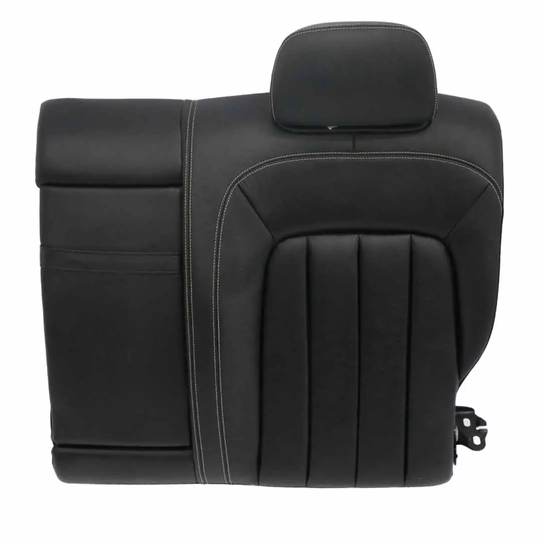 Respaldo Asiento Mercedes W218 Trasero Izquierdo Funda Respaldo Cuero Negro