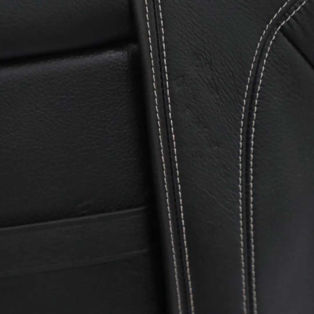 Dossier de siège Mercedes W218 arrière gauche Couverture arrière en cuir noir pour à propos du numéro de pièce A2189200533 Dossier de siège Mercedes W218 arrière gauche Couverture arrière en cuir noir - SKU A2189200533 - Numéro de pièce A2189200533