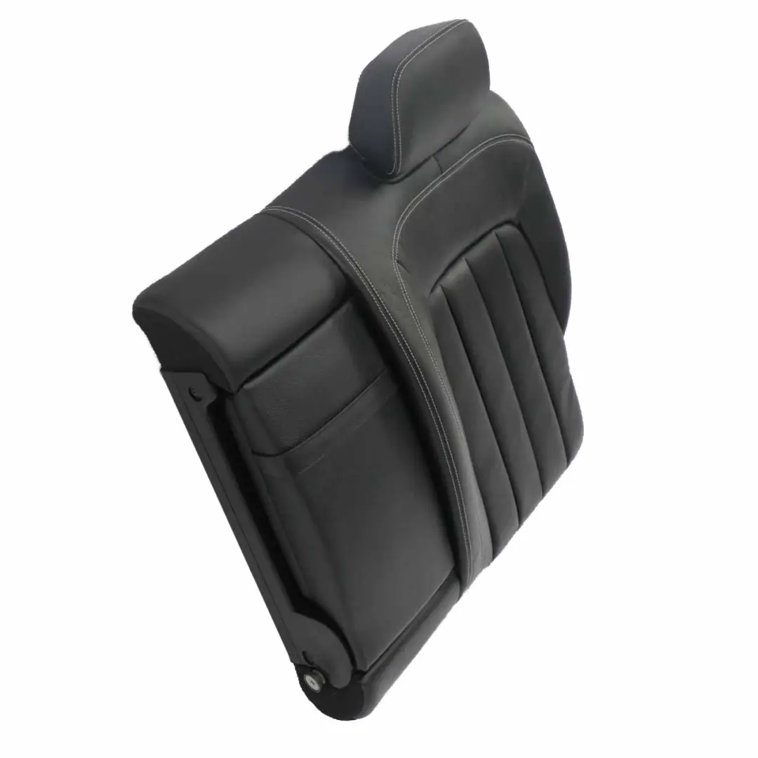  Sitzlehne Mercedes W218 Hinten Links Umschlag Rückseite Schwarz Leder - SKU A2189200533 - Teilenummer A2189200533