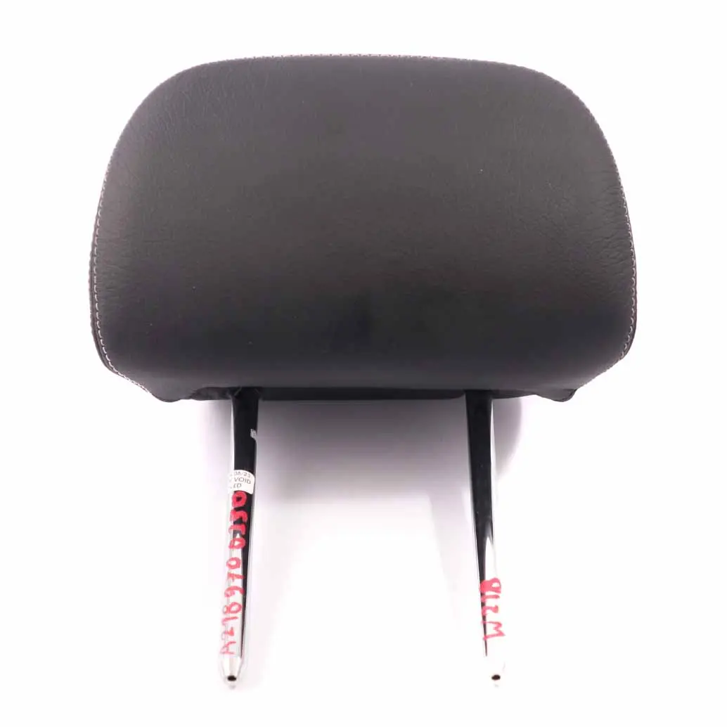 Mercedes W218 Poggiatesta Sedile Posteriore Sinistro Destro CLS Pelle Nera