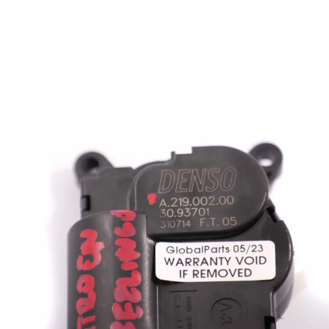 Citroen Berlingo Actionneur moteur volet réchauffeur d'air Denso pour à propos du numéro de pièce A21900200 Citroen Berlingo Actionneur moteur volet réchauffeur d'air Denso - SKU A21900200 - Numéro de pièce A21900200