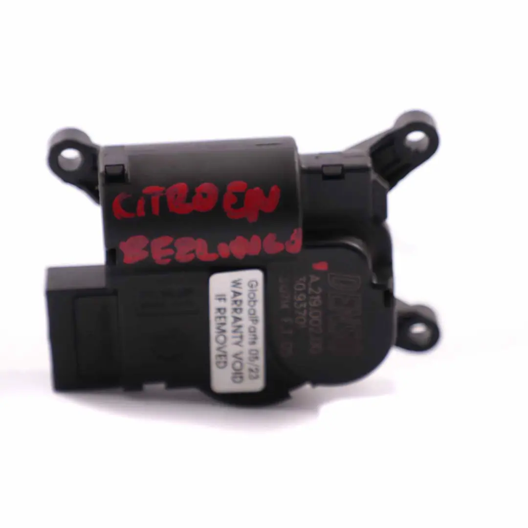  Citroen Berlingo Peugeot Partner Air Heater Flap Motor Actuator Denso - SKU A21900200 - Part number A21900200