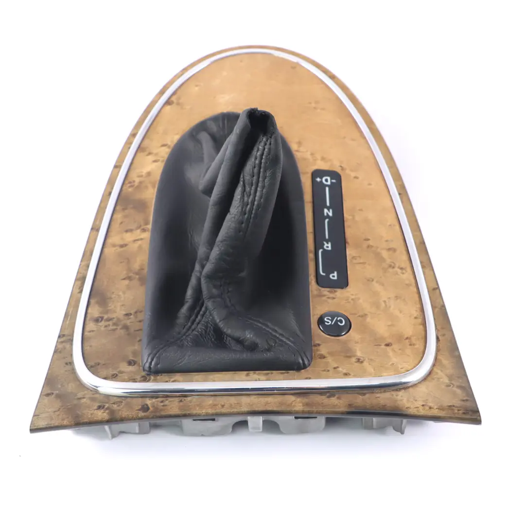 W219 Gear Shift Selector Cover Knob Leather Automatic to Mercedes CLS with Part number A2192670110 Mercedes CLS W219 Gear Shift Selector Cover Knob Leather Automatic - SKU A2192670110-1 - Part number A2192670110