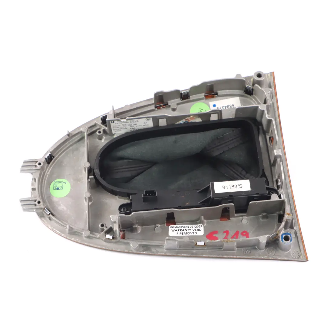 Mercedes CLS W219 Gear Shift Selector Cover Knob Leather Automatic - SKU A2192670110-1 - Part number A2192670110