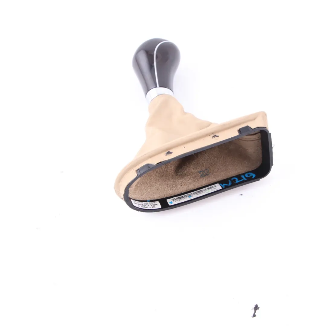 W219 Gear Shift Selector Cover Knob Lever Grip Beige to Mercedes CLS with Part number A2192670410 Mercedes CLS W219 Gear Shift Selector Cover Knob Lever Grip Beige - SKU A2192670410 - Part number A2192670410