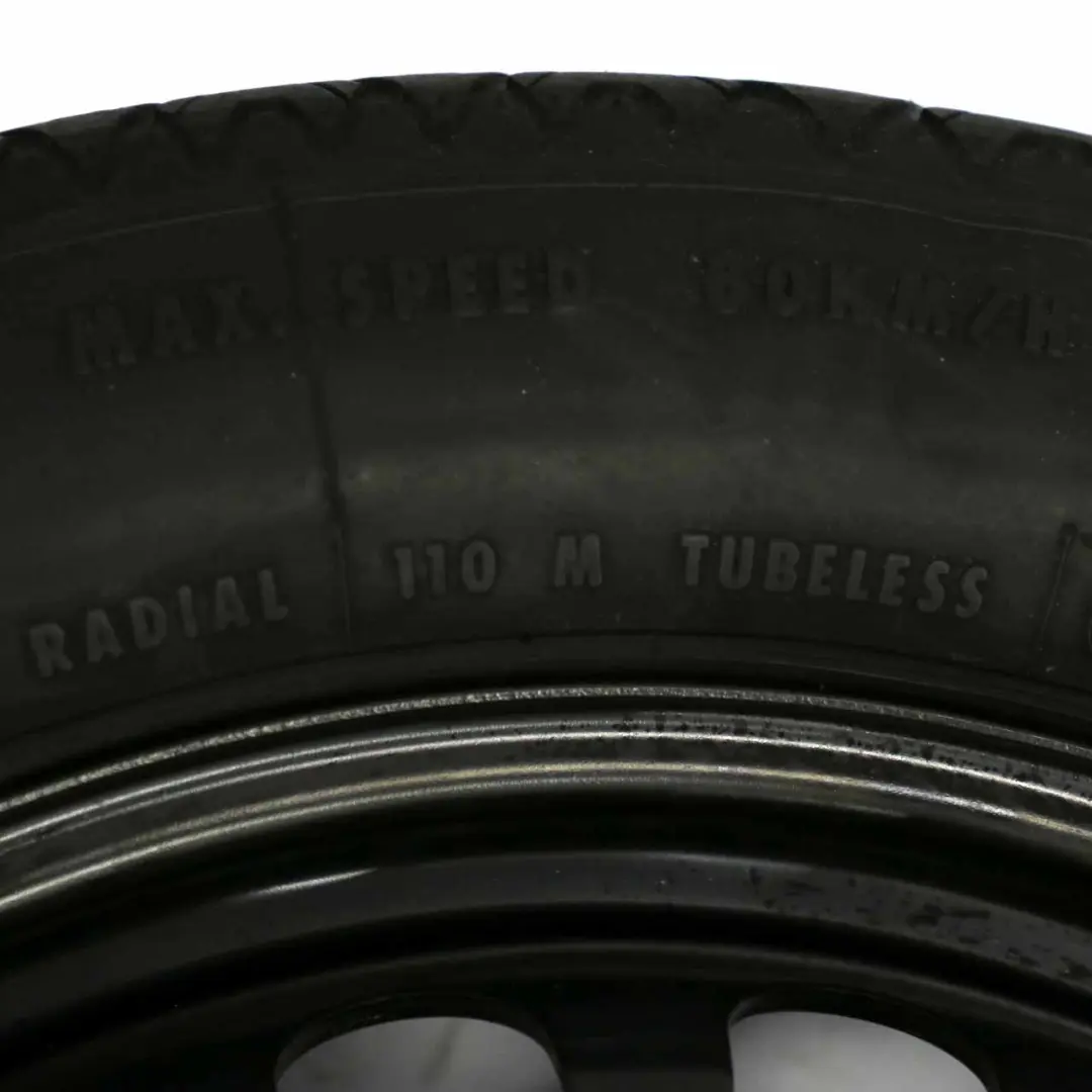 Notrad Felge Reserverad R17 Reifen 155/70 für Mercedes W211 S211 W212 mit Teilenummer A2194000002 Mercedes W211 S211 W212 Notrad Felge Reserverad R17 Reifen 155/70 - SKU A2194000002-1 - Teilenummer A2194000002