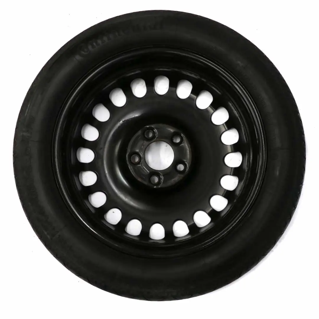 Rueda de Recambio Compacta Acero R17 155/70 para Mercedes W211 S211 W212 con número de pieza A2194000002 Mercedes W211 S211 W212 Rueda de Recambio Compacta Acero R17 155/70 - SKU A2194000002-1 - Número de pieza A2194000002