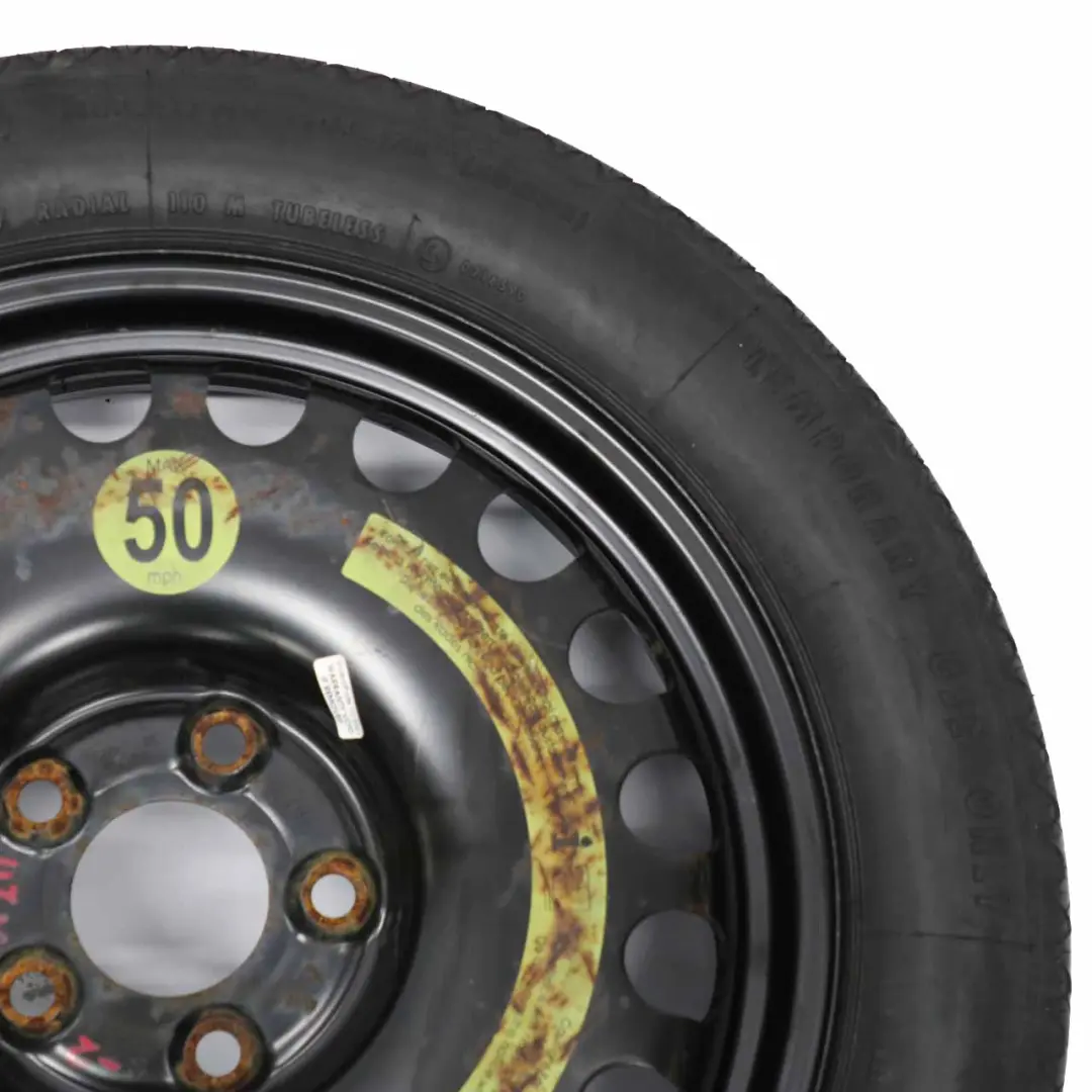 Roue Secours Compacte Acier R17 Pneu 155/70 pour Mercedes W211 S211 W212 à propos du numéro de pièce A2194000002 Mercedes W211 S211 W212 Roue Secours Compacte Acier R17 Pneu 155/70 - SKU A2194000002-2 - Numéro de pièce A2194000002