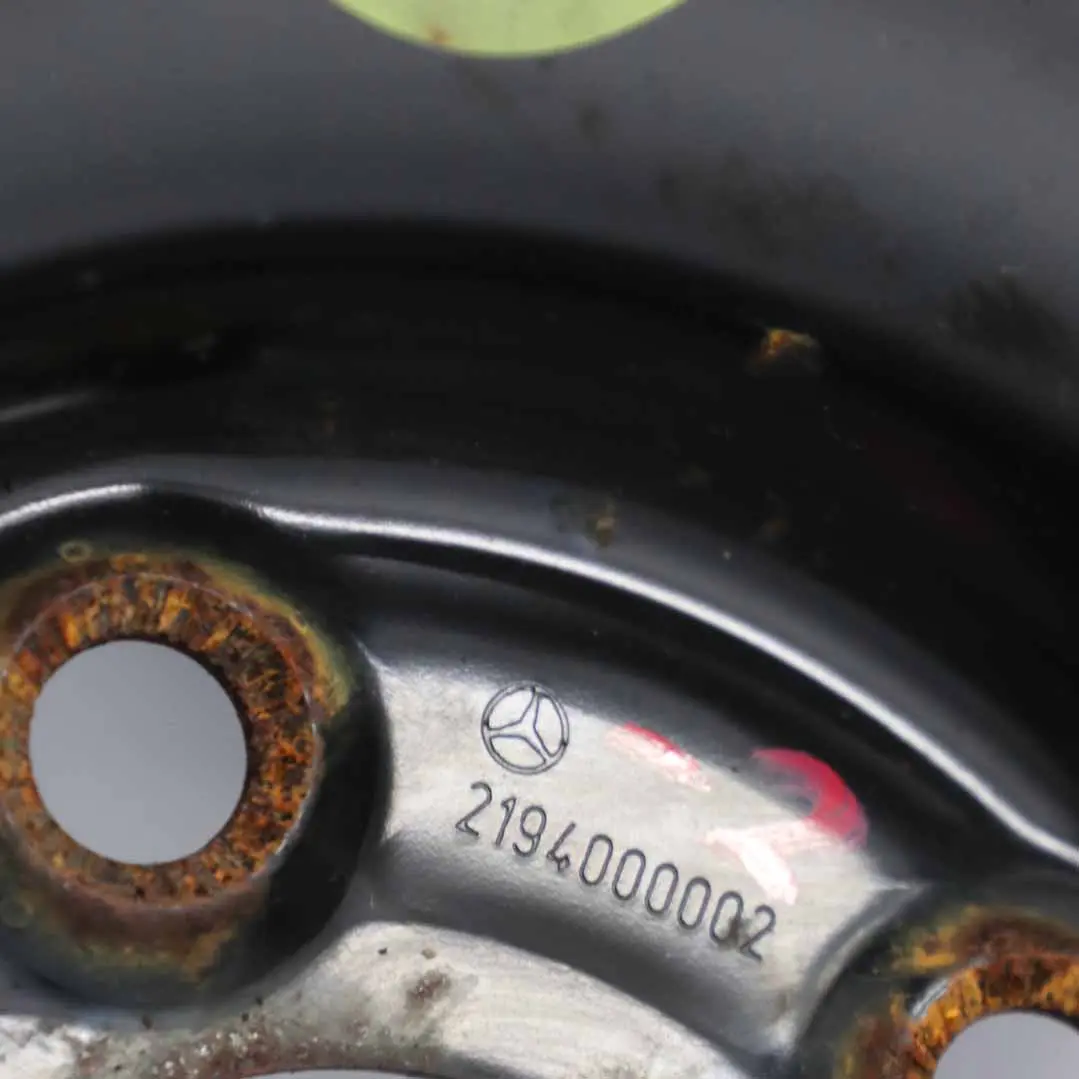 Roue Secours Compacte Acier R17 Pneu 155/70 pour Mercedes W211 S211 W212 à propos du numéro de pièce A2194000002 Mercedes W211 S211 W212 Roue Secours Compacte Acier R17 Pneu 155/70 - SKU A2194000002-2 - Numéro de pièce A2194000002