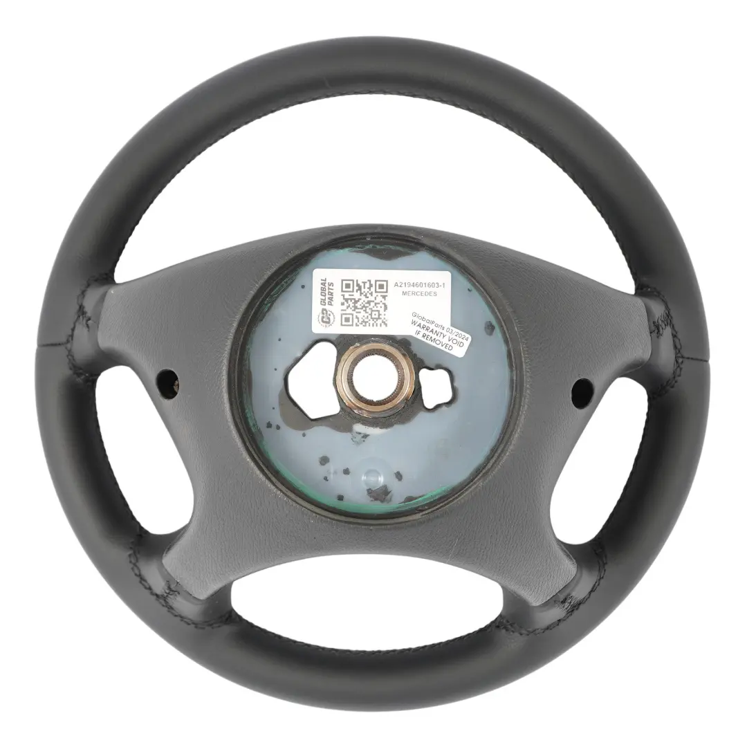 Mercedes CLS W219 NEU Schwarz Leder Lenkrad Lederlenkrad - SKU A2194601603-1 - Teilenummer A2194601603