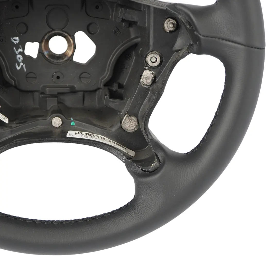 Mercedes CLS W219 NEW Black Leather Steering Wheel - SKU A2194601603-1 - Part number A2194601603