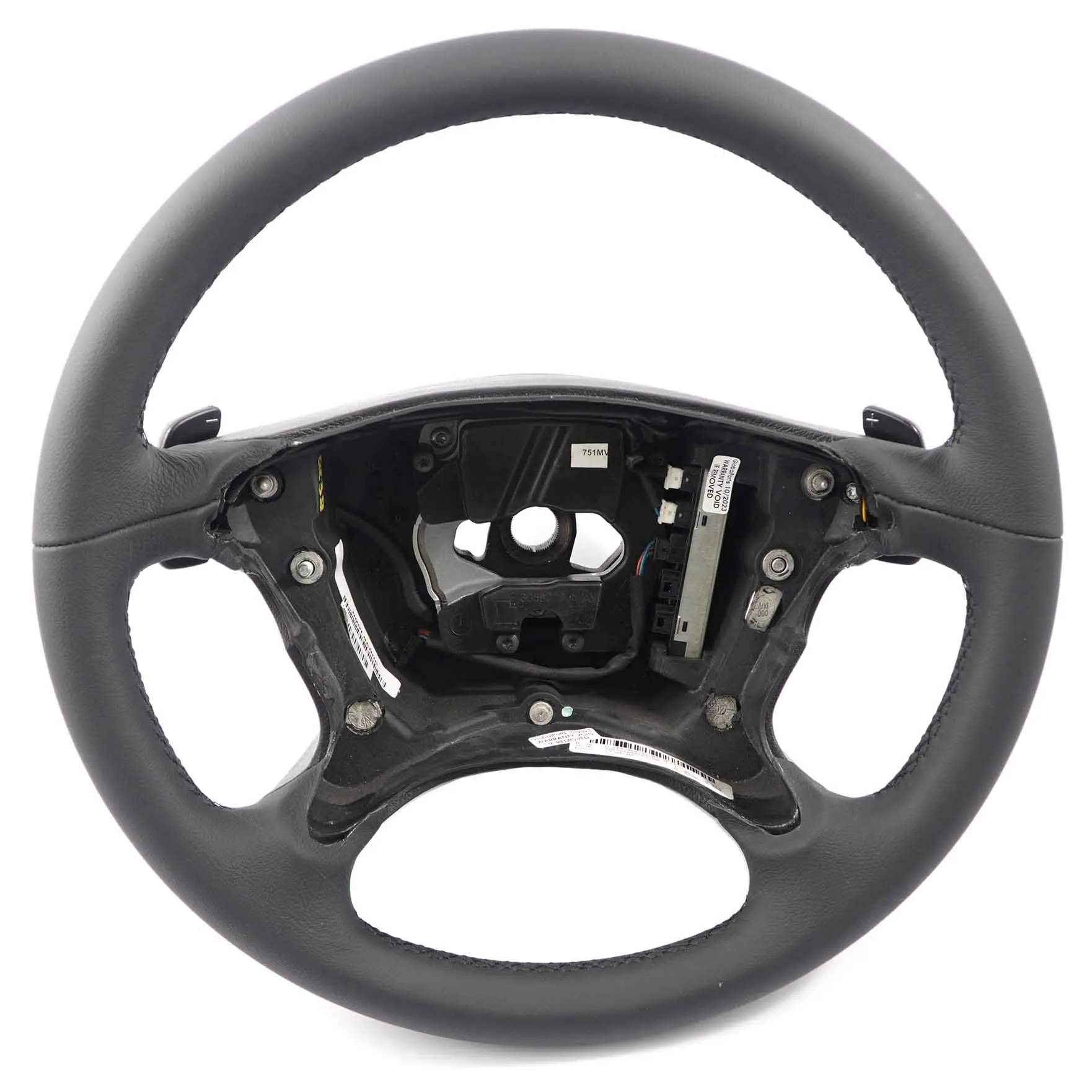 Mercedes W211 NOUVEAU Volant cuir noir avec palettes changement A2194603203