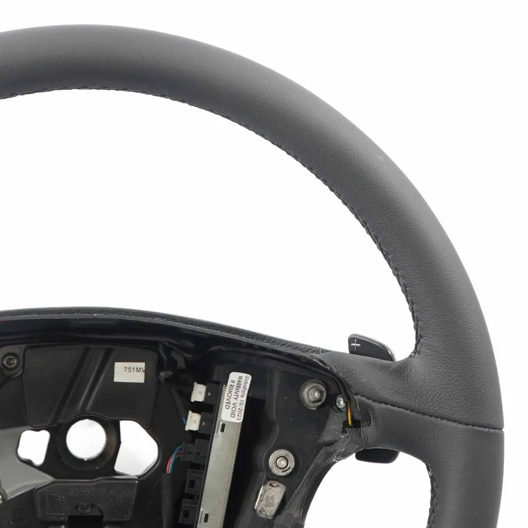 Mercedes W211 Kierownica Nowa Skóra Czarna Łopatki - SKU A2194603203-1 - Numer Części A2194608203