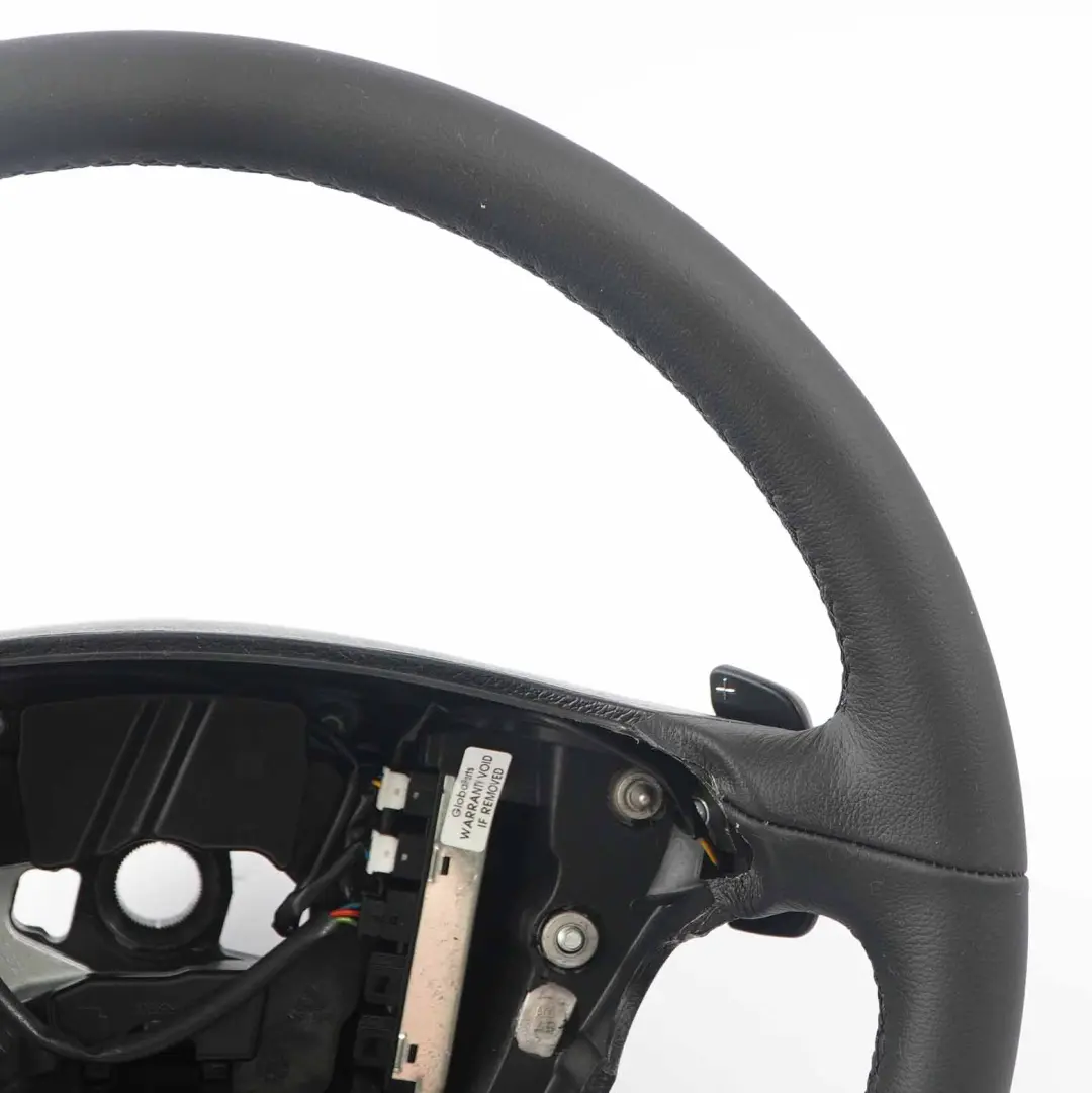 Mercedes W211 NUEVO volante de Cuero Negro Paddle Shift - SKU A2194608203-1 - Número de pieza A2194608203