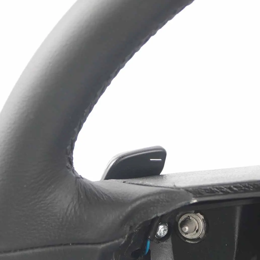 Mercedes W211 NEW Black Leather Steering Wheel Paddle Shift - SKU A2194608203-1 - Part number A2194608203