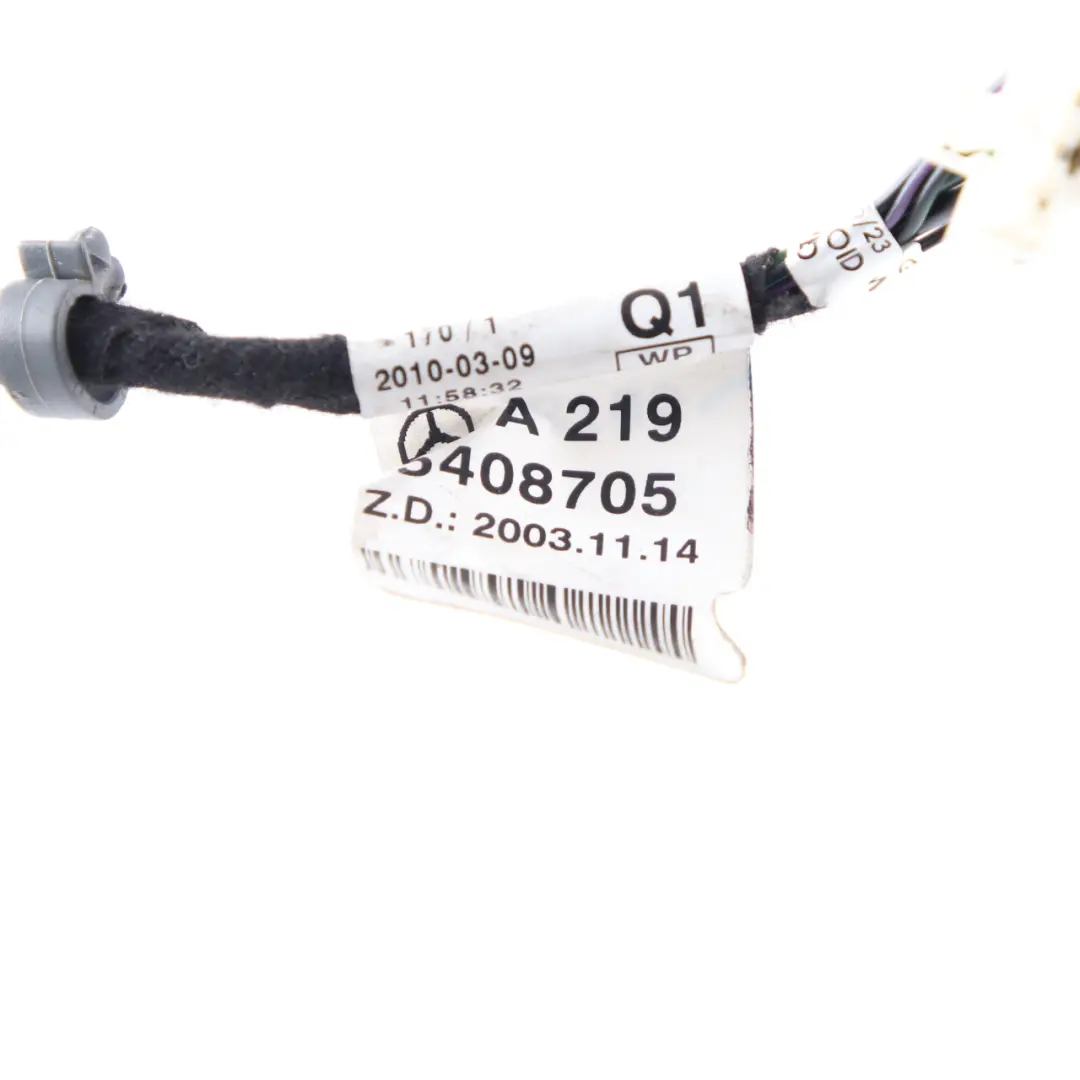 Mercedes CLS W219 Motor De La Ventana Regulador Cableado Arnés Loom - SKU A2195408705 - Número de pieza A2195408705