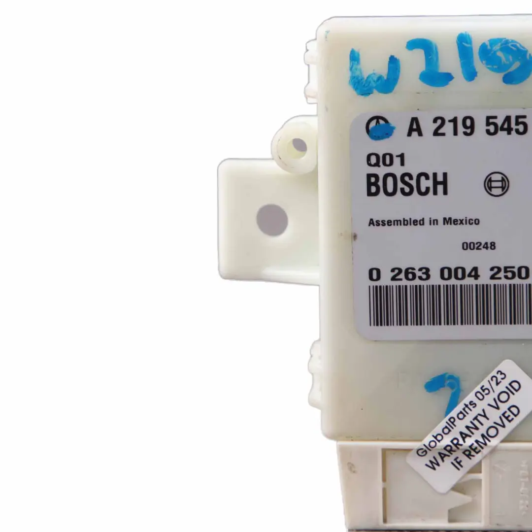 W219 Sensor aparcamiento PDC Control Distancia Módulo para Mercedes CLS con número de pieza A2195450732 Mercedes CLS W219 Sensor aparcamiento PDC Control Distancia Módulo - SKU A2195450732 - Número de pieza A2195450732