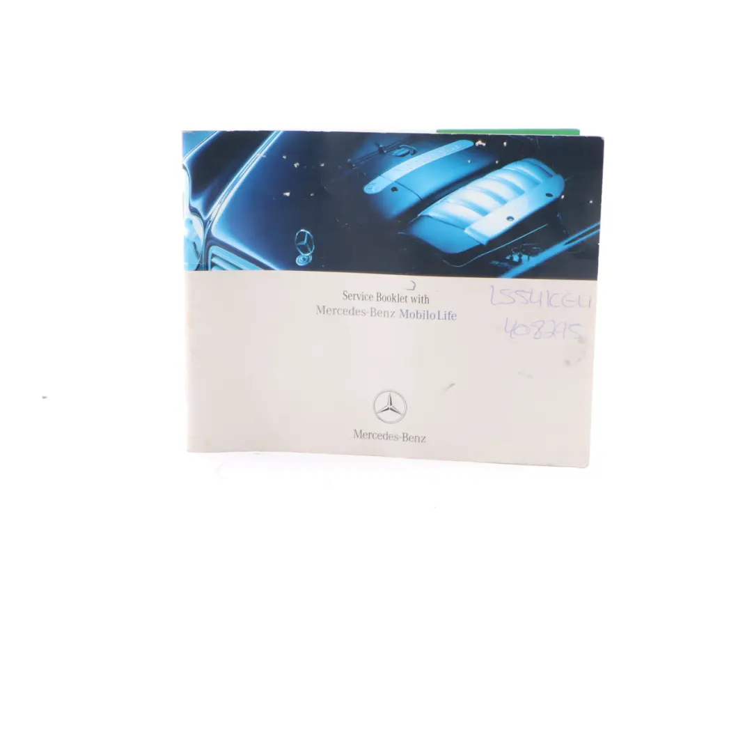 Service Booklet Owner's Handbook to Mercedes W211 with Part number A2195842393 Mercedes W211 Service Booklet Owner's Handbook - SKU A2195842393 - Part number A2195842393