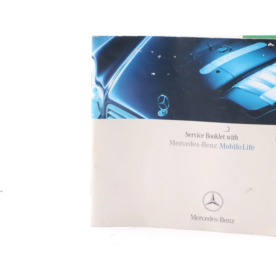 Service Booklet Owner's Handbook to Mercedes W211 with Part number A2195842393 Mercedes W211 Service Booklet Owner's Handbook - SKU A2195842393 - Part number A2195842393