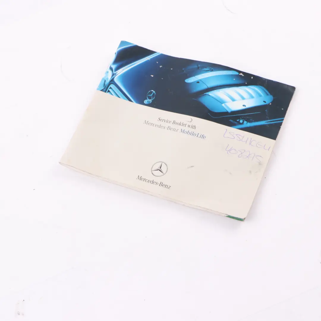 Service Booklet Owner's Handbook to Mercedes W211 with Part number A2195842393 Mercedes W211 Service Booklet Owner's Handbook - SKU A2195842393 - Part number A2195842393