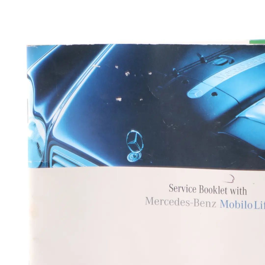 Service Booklet Owner's Handbook to Mercedes W211 with Part number A2195842393 Mercedes W211 Service Booklet Owner's Handbook - SKU A2195842393 - Part number A2195842393