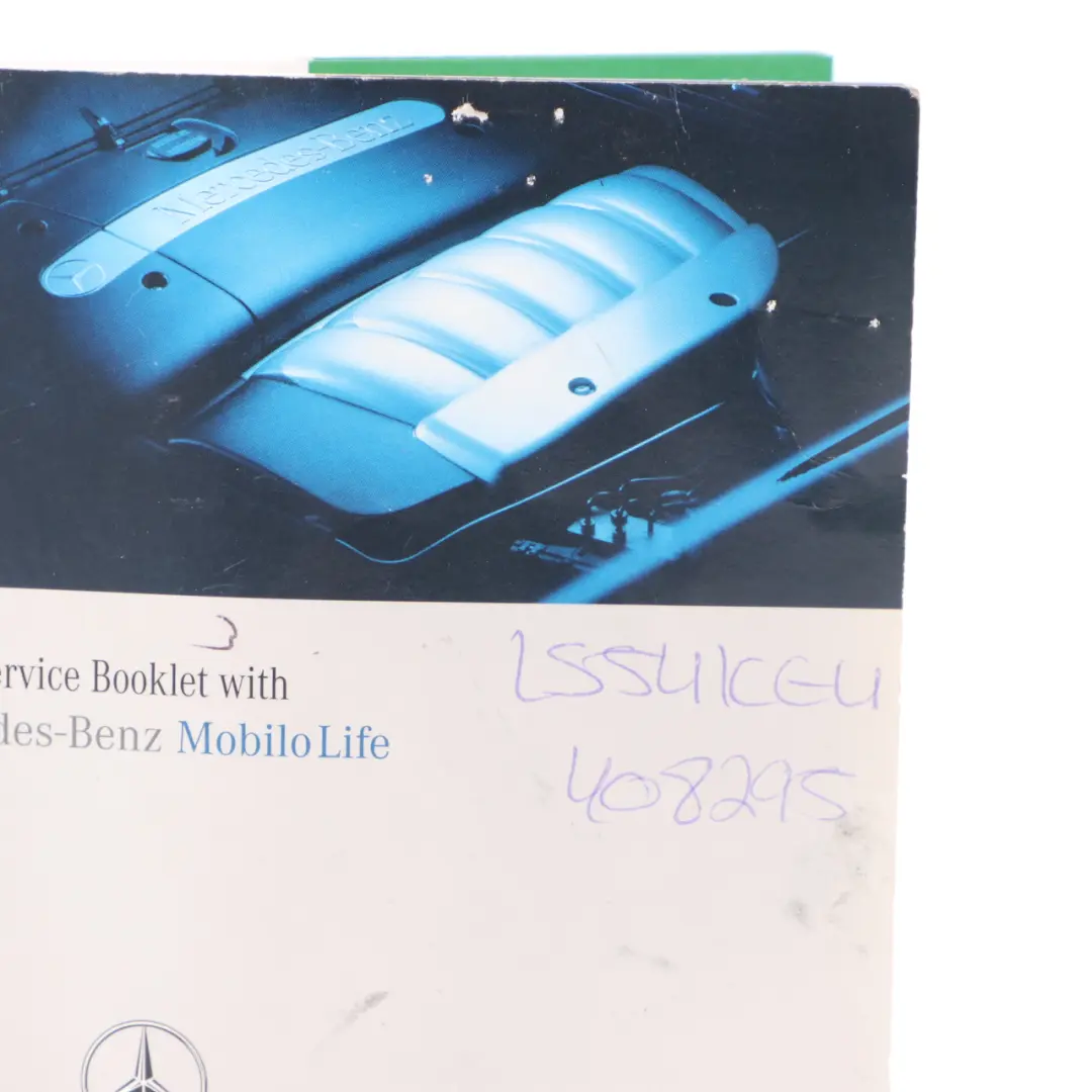 Mercedes W211 Service Booklet Owner's Handbook - SKU A2195842393 - Part number A2195842393