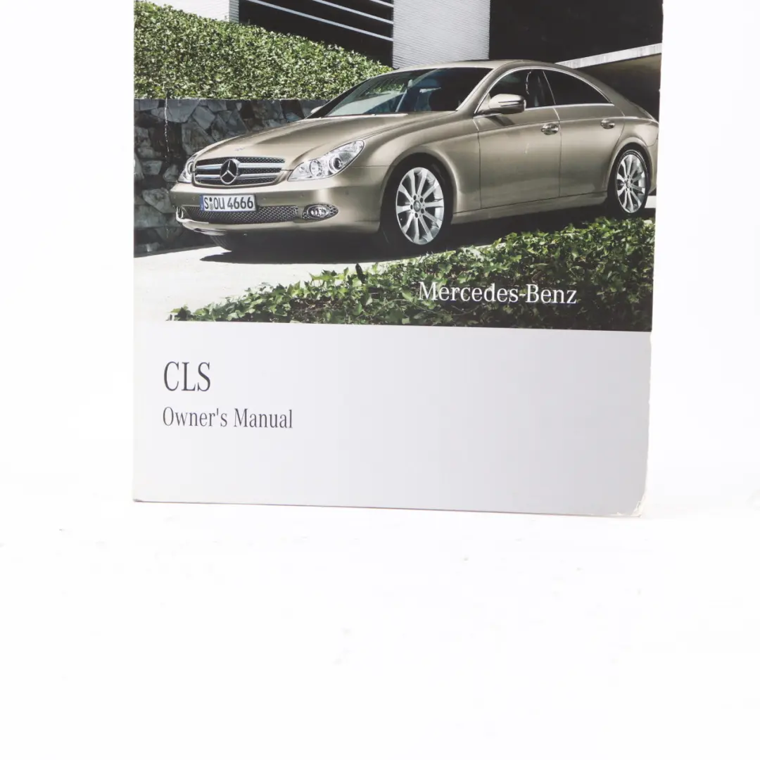 Mercedes CLS W219 Owner's Handbook Booklet Manual Book - SKU A2195848483 - Part number A2195848483