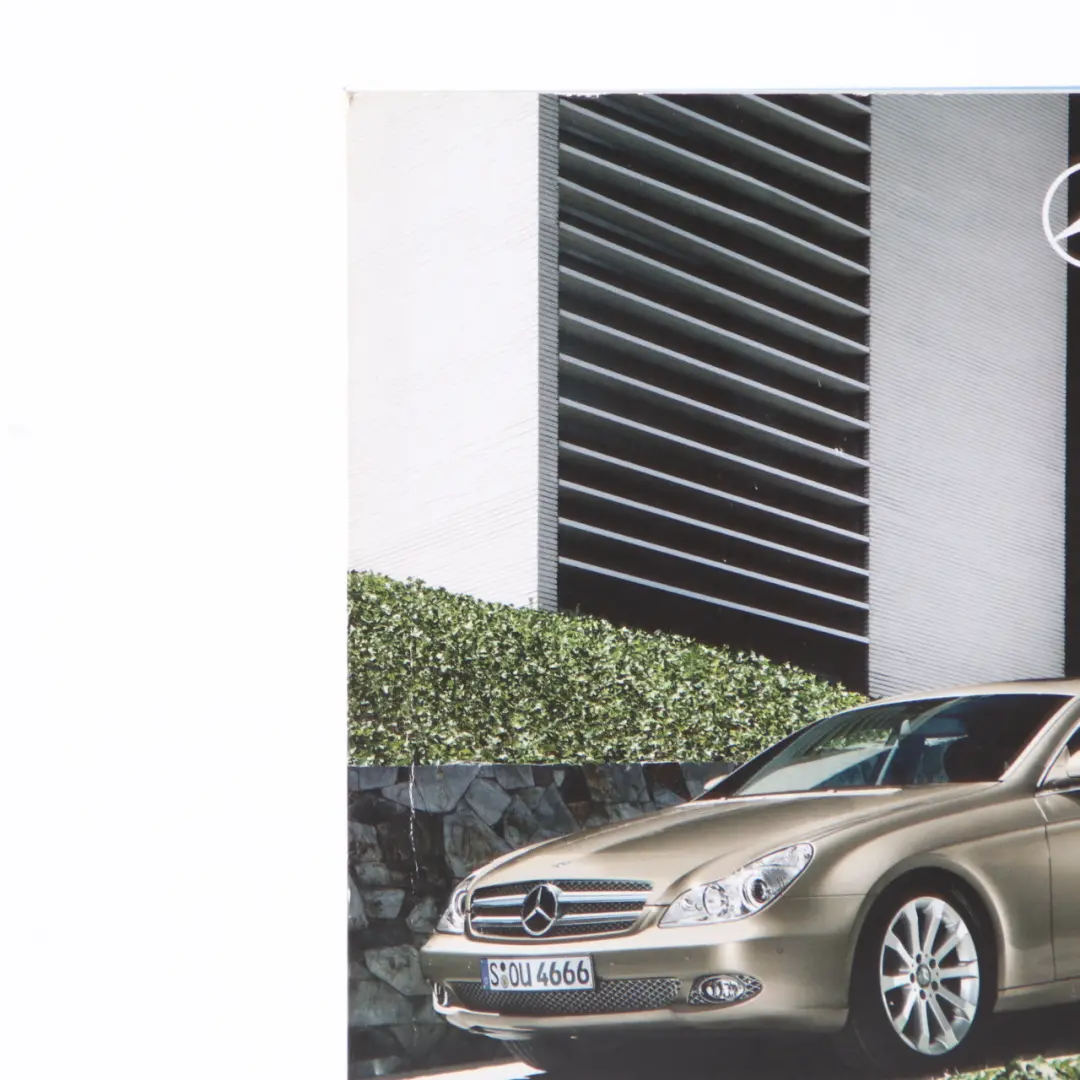 W219 Owner's Handbook Booklet Manual Book to Mercedes CLS with Part number A2195848483 Mercedes CLS W219 Owner's Handbook Booklet Manual Book - SKU A2195848483 - Part number A2195848483