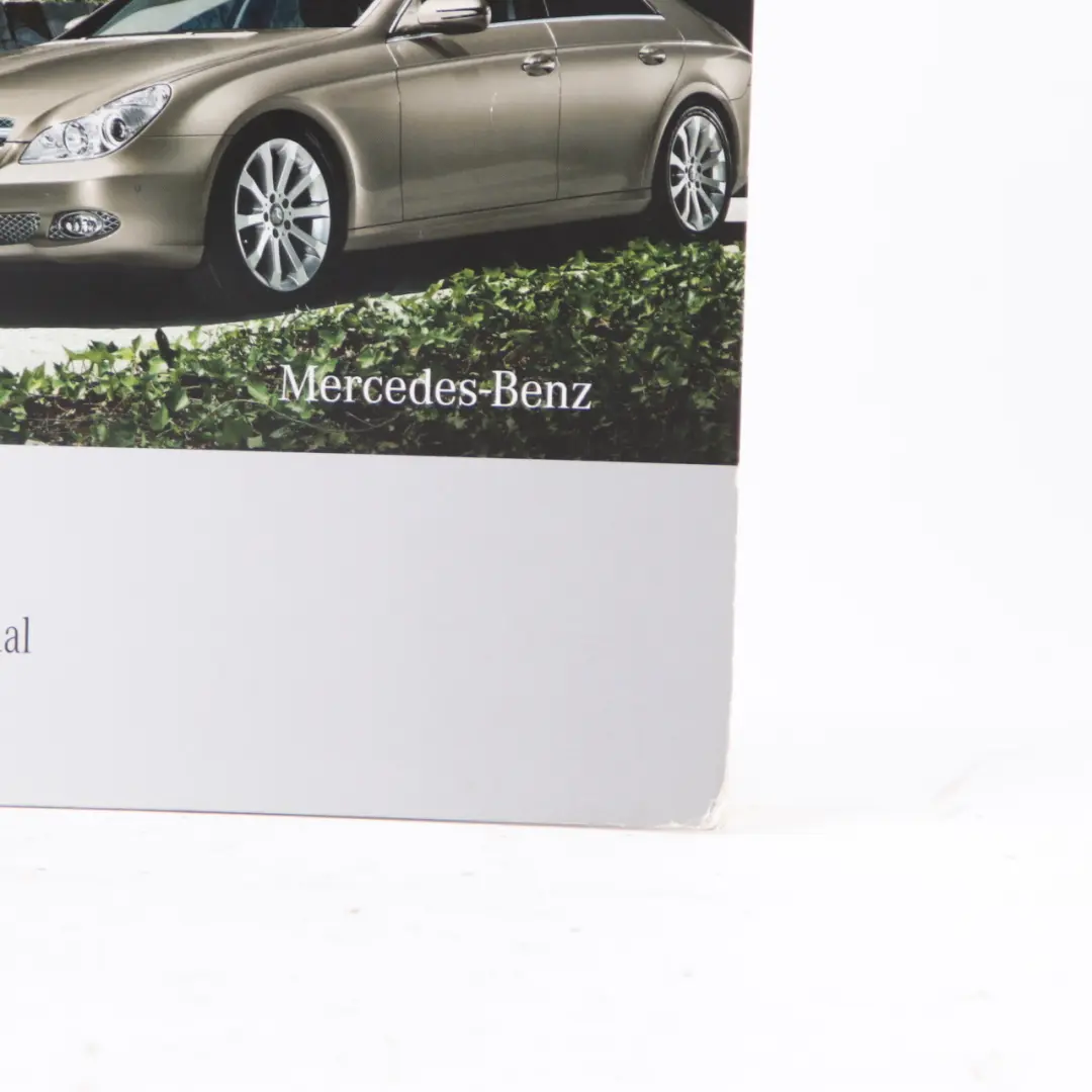 W219 Owner's Handbook Booklet Manual Book to Mercedes CLS with Part number A2195848483 Mercedes CLS W219 Owner's Handbook Booklet Manual Book - SKU A2195848483 - Part number A2195848483
