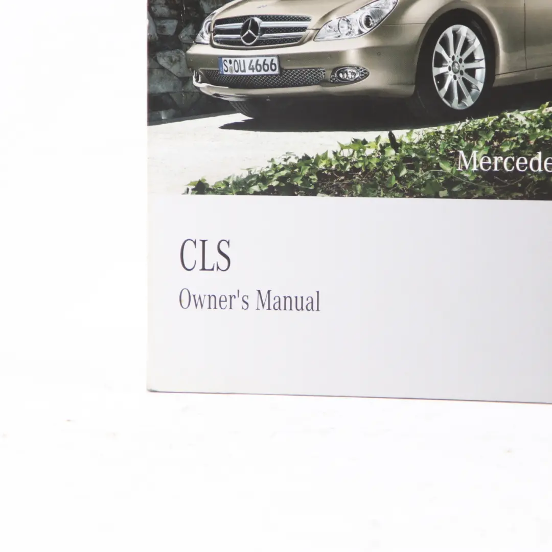 W219 Owner's Handbook Booklet Manual Book to Mercedes CLS with Part number A2195848483 Mercedes CLS W219 Owner's Handbook Booklet Manual Book - SKU A2195848483 - Part number A2195848483