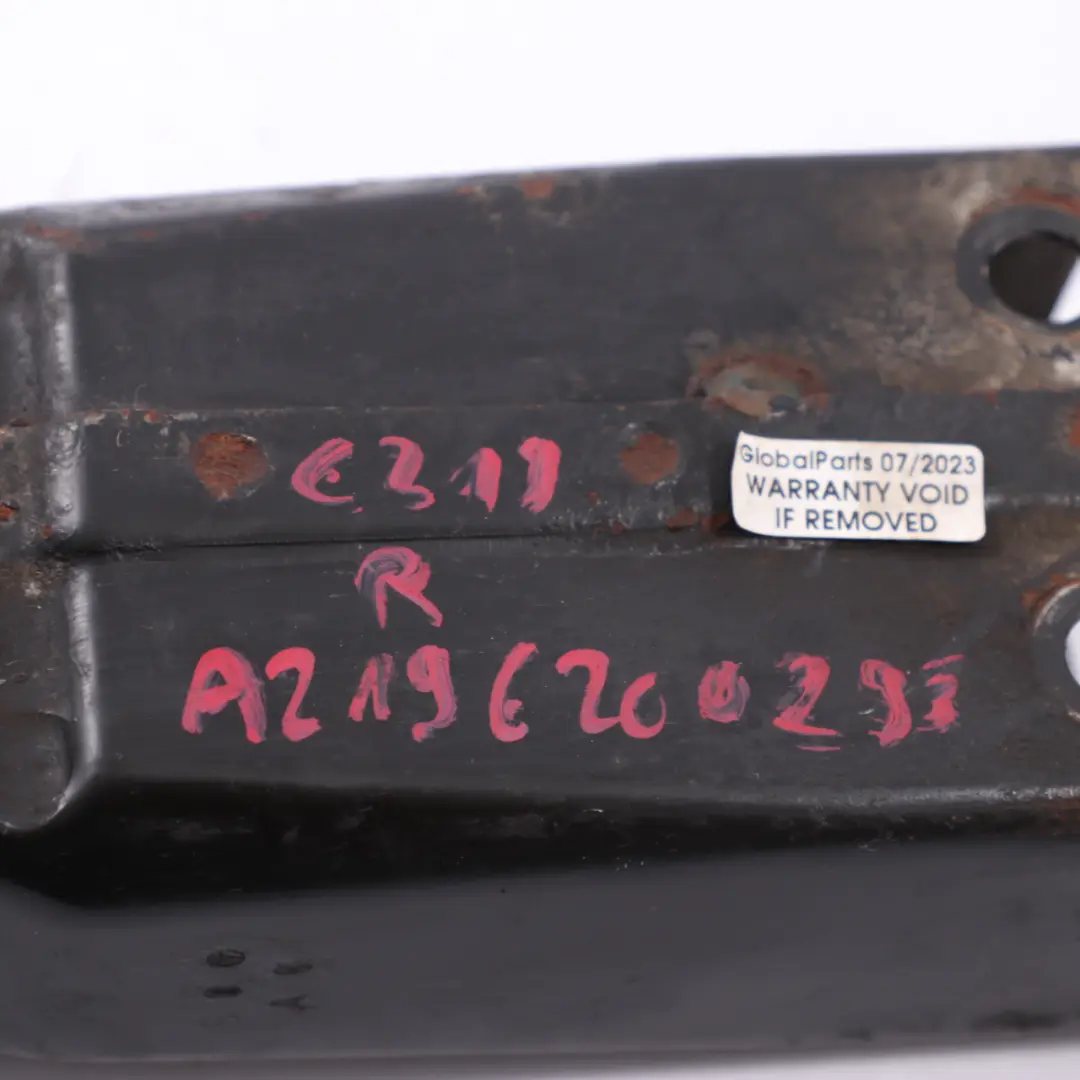 W219 Front Bumper Absorber Right O/S Support Bracket to Mercedes CLS with Part number A2196200295 Mercedes CLS W219 Front Bumper Absorber Right O/S Support Bracket - SKU A2196200295 - Part number A2196200295