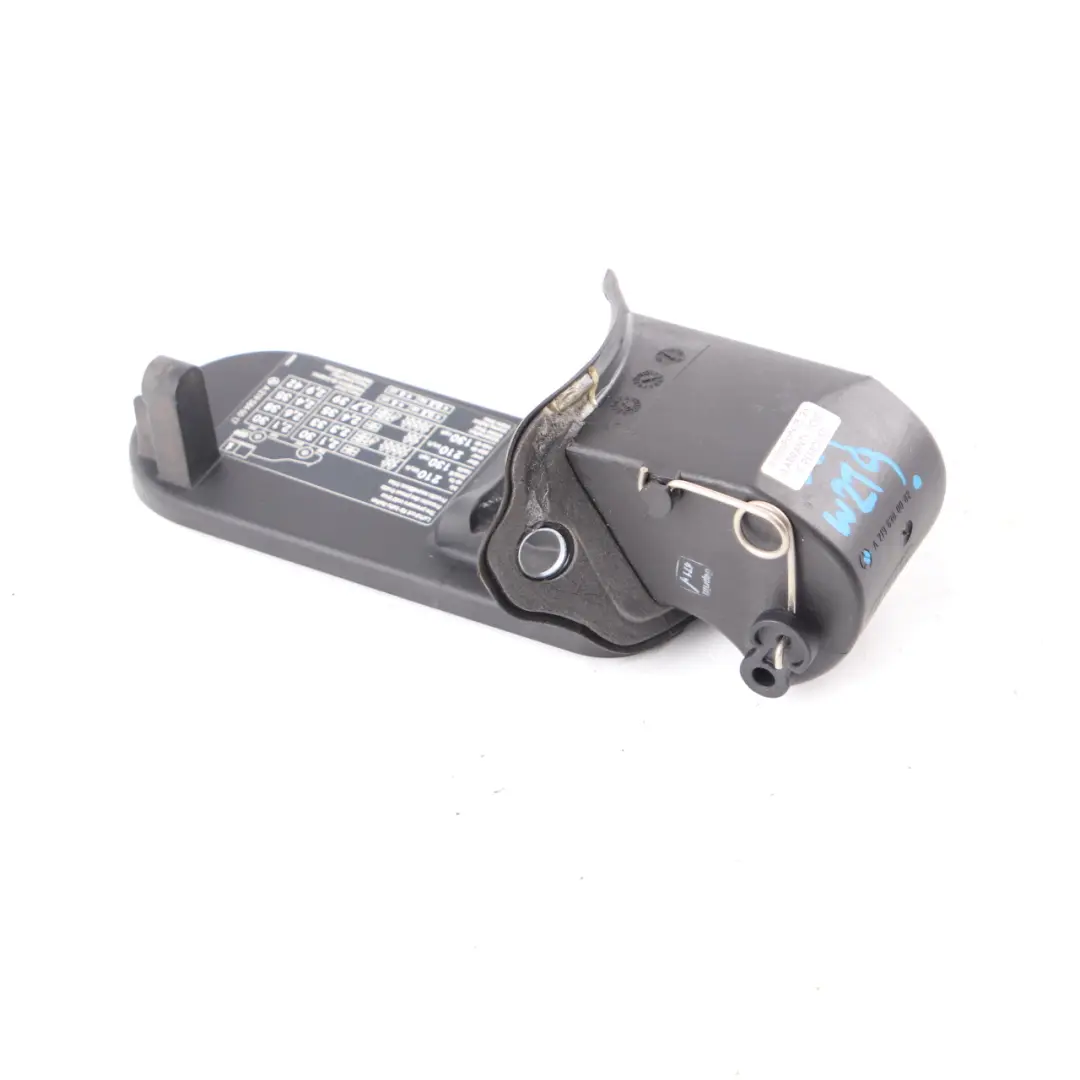 Mercedes CLS W219 Hinge Fuel Filler Flap Cap Cover Pot Carrier - SKU A2196300082 - Part number A2196300082