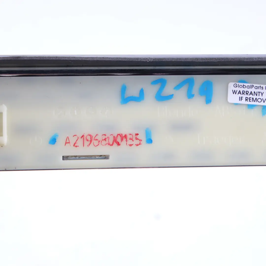 Mercedes W211 CLS W219 Door Trim Entrance Cover Front Left - SKU A2196800135 - Part number A2196800135