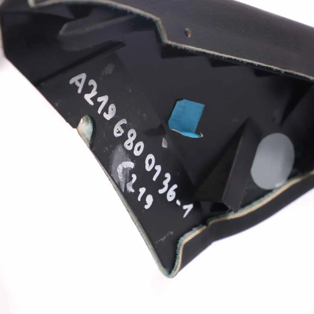 W219 Mittel konsole Abdeckung Verkleidung Paneel Schwarz für Mercedes mit Teilenummer A2196800136 Mercedes W219 Mittel konsole Abdeckung Verkleidung Paneel Schwarz - SKU A2196800136-1 - Teilenummer A2196800136