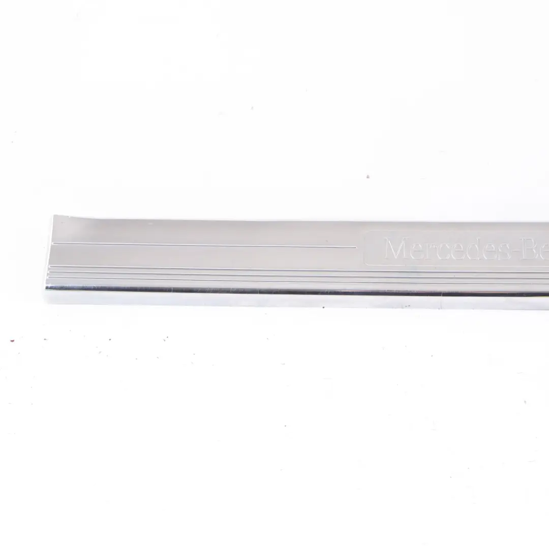 Door Sill Mercedes W211 CLS W219 Trim Entrance Cover Front Right to with Part number A2196800235 Door Sill Mercedes W211 CLS W219 Trim Entrance Cover Front Right - SKU A2196800235 - Part number A2196800235