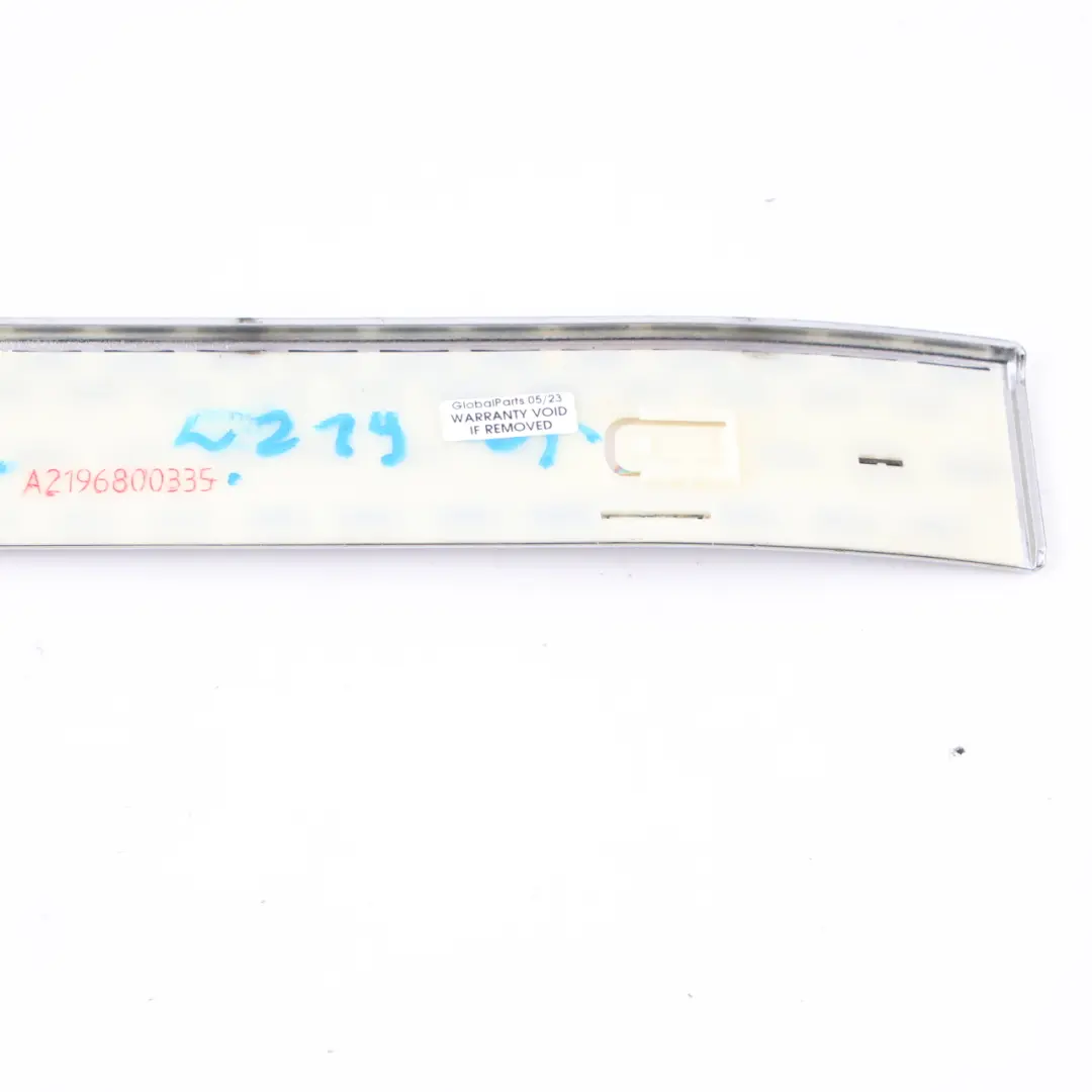  Door Sill Mercedes W211 CLS W219 Trim Entrance Cover Rear Left - SKU A2196800335 - Part number A2196800335