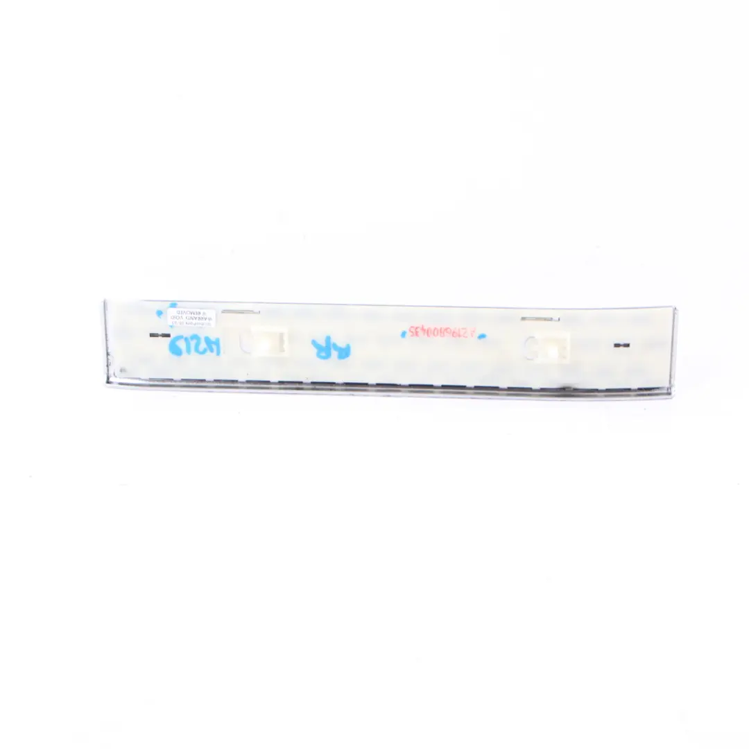 Door Sill Mercedes W211 CLS W219 Trim Entrance Cover Rear Right O/S to with Part number A2196800435 Door Sill Mercedes W211 CLS W219 Trim Entrance Cover Rear Right O/S - SKU A2196800435 - Part number A2196800435