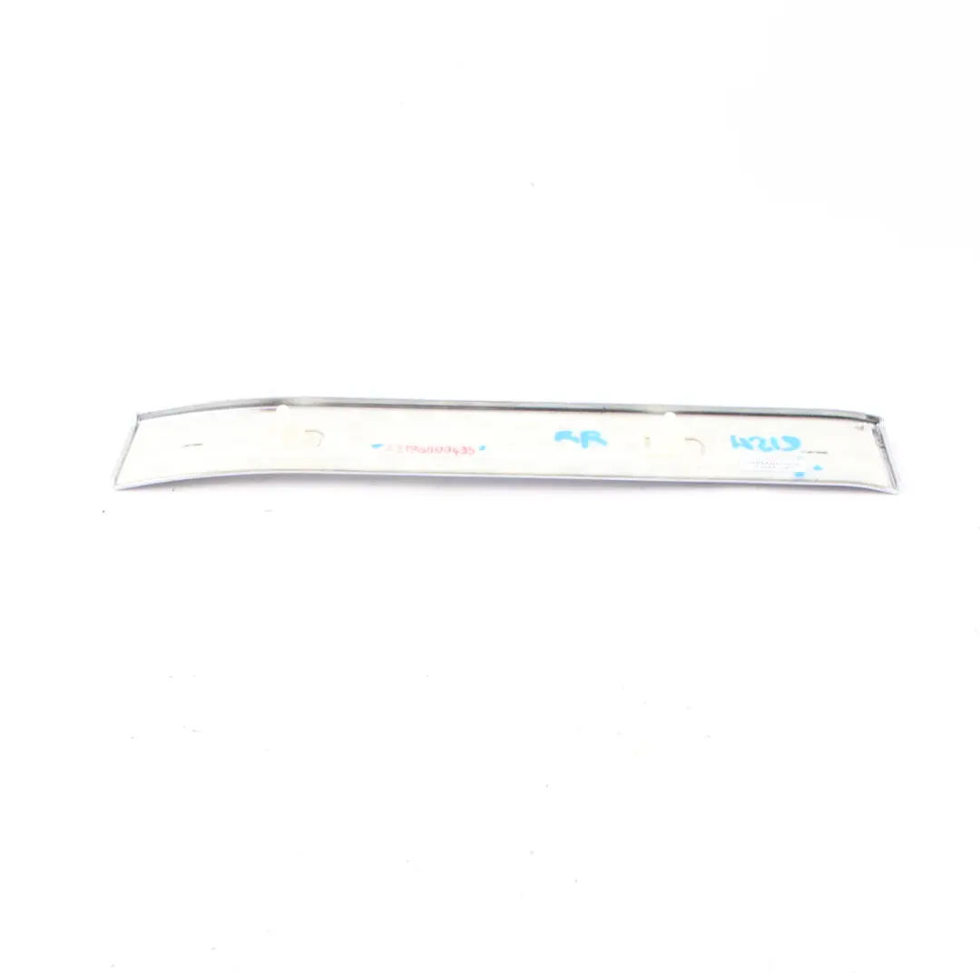  Door Sill Mercedes W211 CLS W219 Trim Entrance Cover Rear Right O/S - SKU A2196800435 - Part number A2196800435
