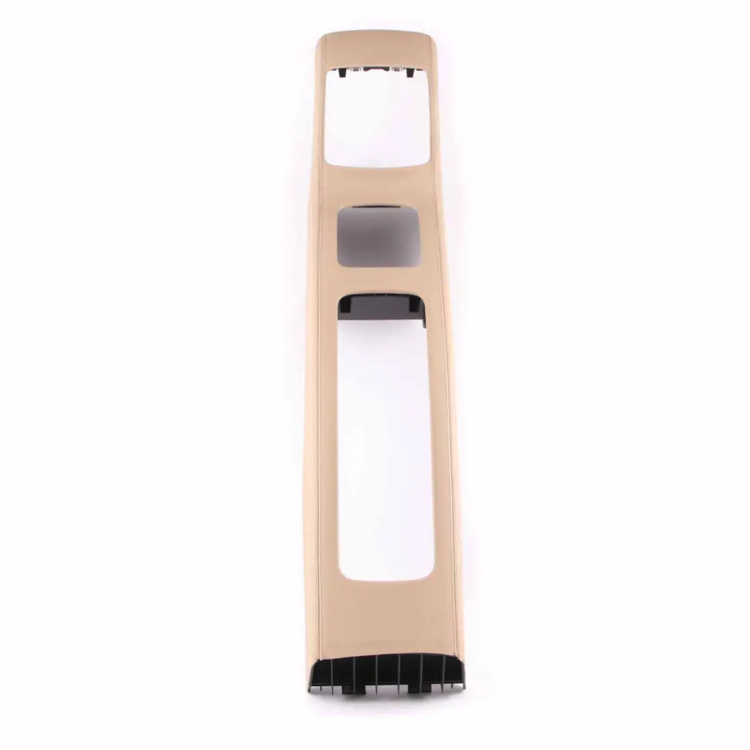 Mercedes CLS W219 Centre Console Rear Storage Housing Leather Beige - SKU A2196800450 - Part number A2196800450
