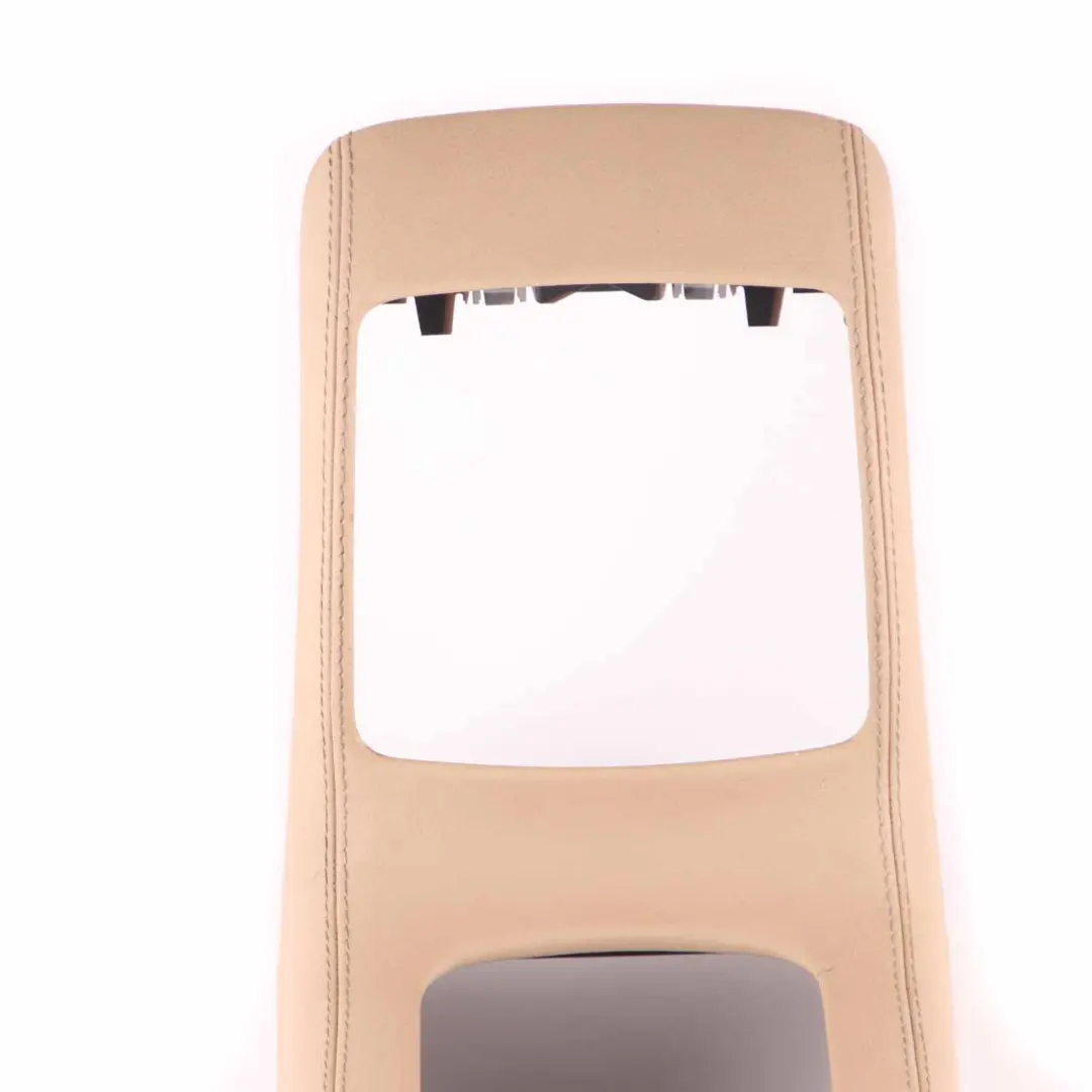 Mercedes CLS W219 Centre Console Rear Storage Housing Leather Beige - SKU A2196800450 - Part number A2196800450