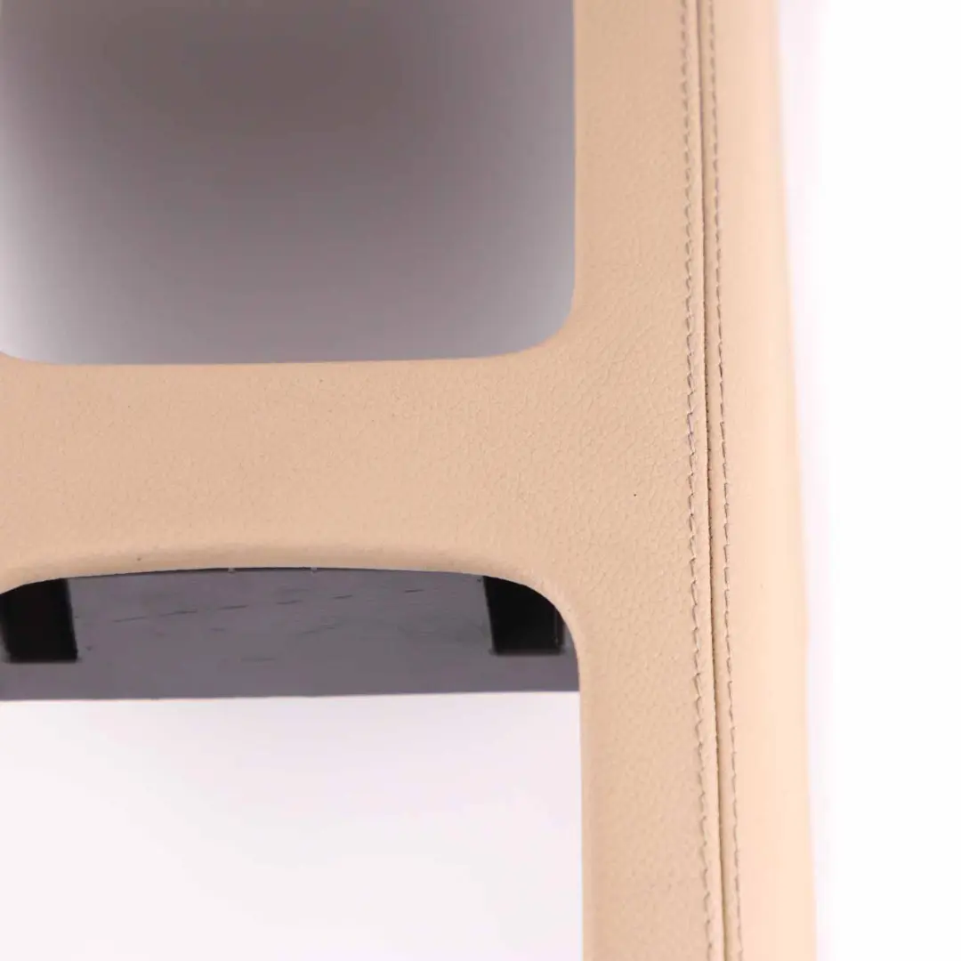 Mercedes CLS W219 Centre Console Rear Storage Housing Leather Beige - SKU A2196800450 - Part number A2196800450