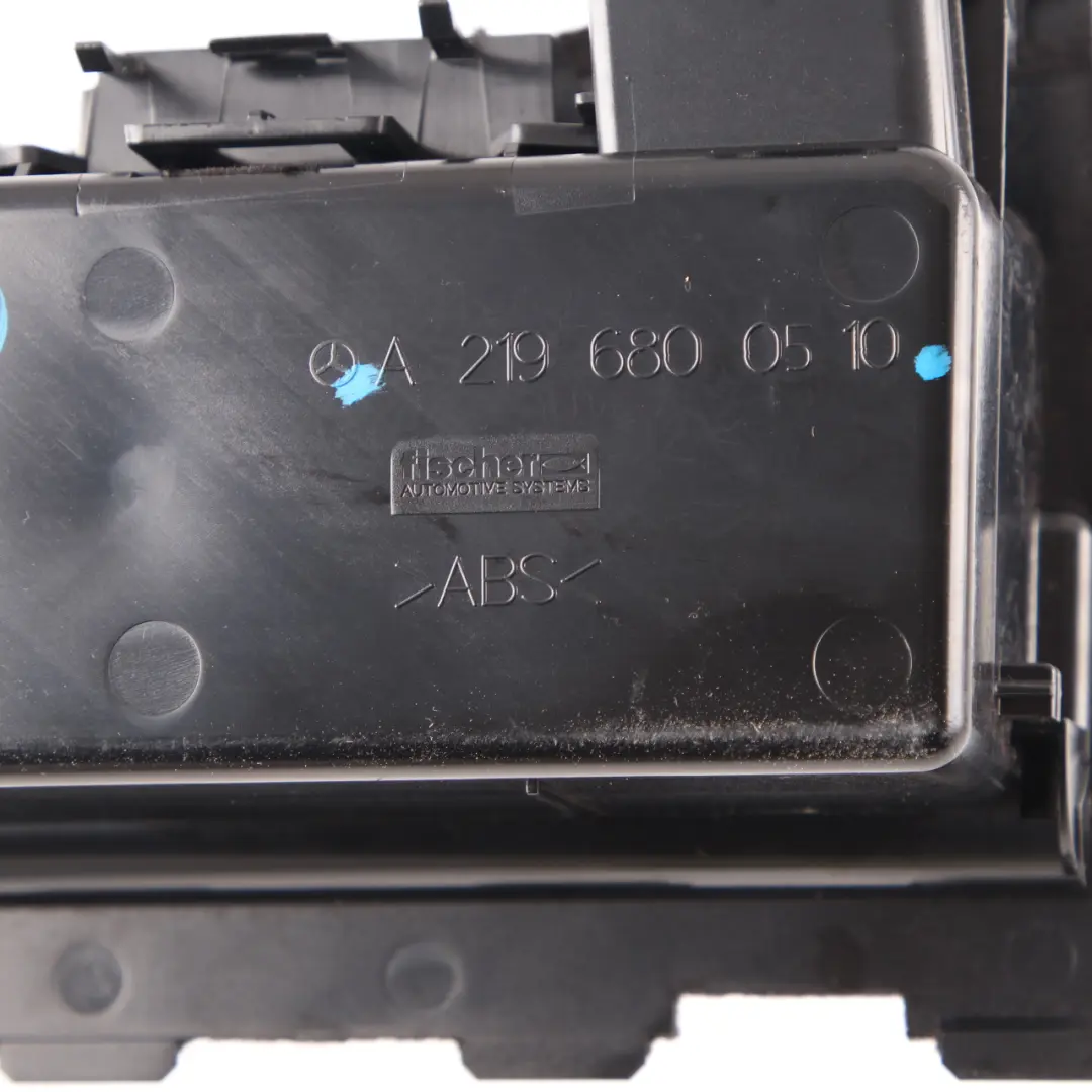 W219 Center Console Storage Coin Holder Pocket Tray to Mercedes CLS with Part number A2196800510 Mercedes CLS W219 Center Console Storage Coin Holder Pocket Tray - SKU A2196800510 - Part number A2196800510