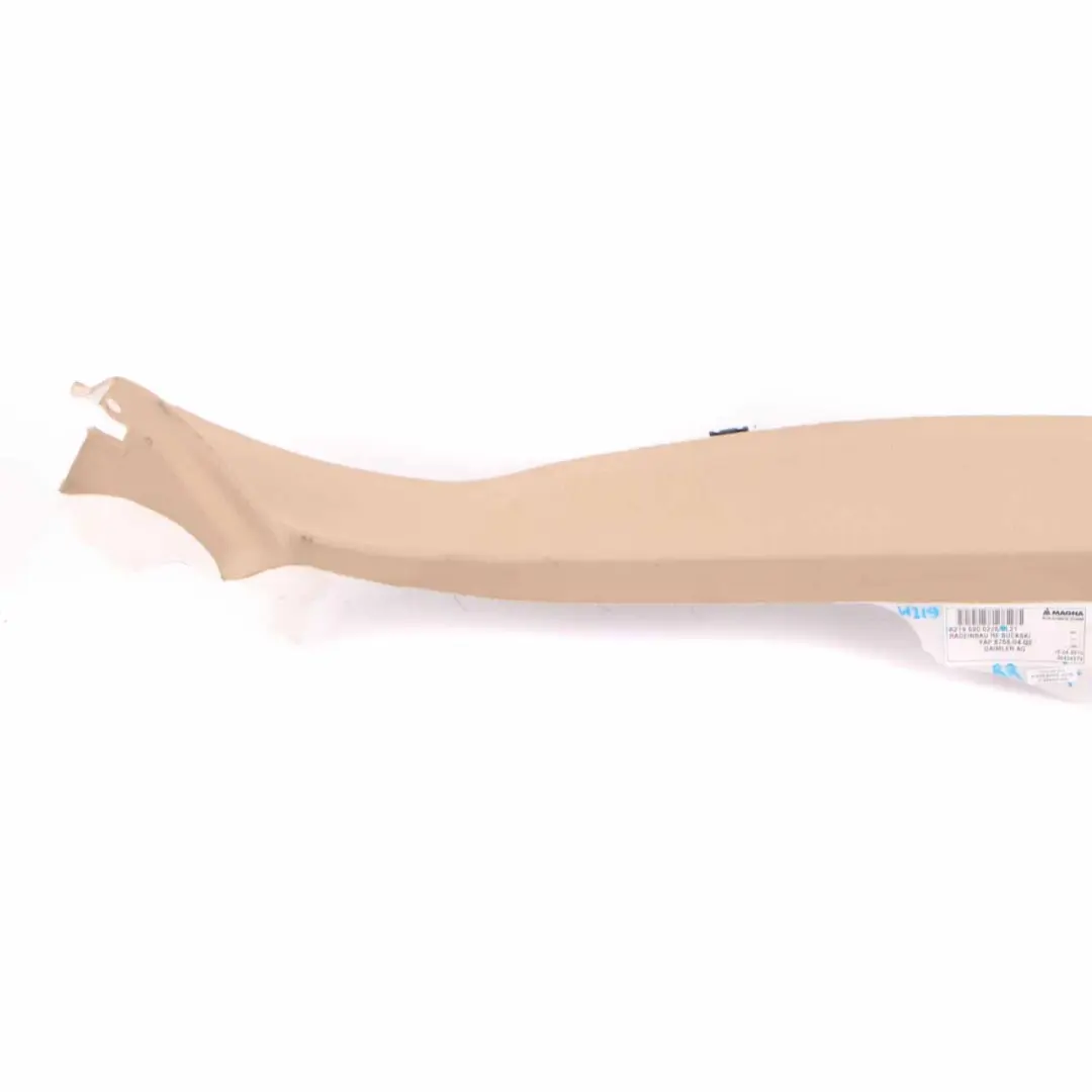 W219 Abdeckung Säule Verkleidung Beige Hinten Rechts für Mercedes CLS mit Teilenummer A2196900226 Mercedes CLS W219 Abdeckung Säule Verkleidung Beige Hinten Rechts - SKU A2196900226 - Teilenummer A2196900226