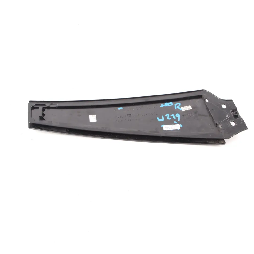 Mercedes CLS W219 Couvre pilier de porte Colonne Garniture Brillante - SKU A2196900287 - Numéro de pièce A2196900287