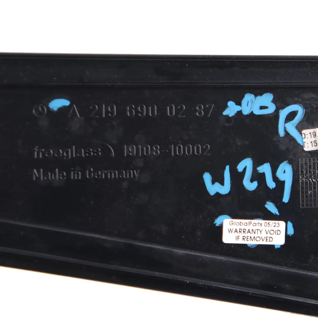 Mercedes CLS W219 Copriporta Colonna Destra Trim Lucido - SKU A2196900287 - Numero di parte A2196900287