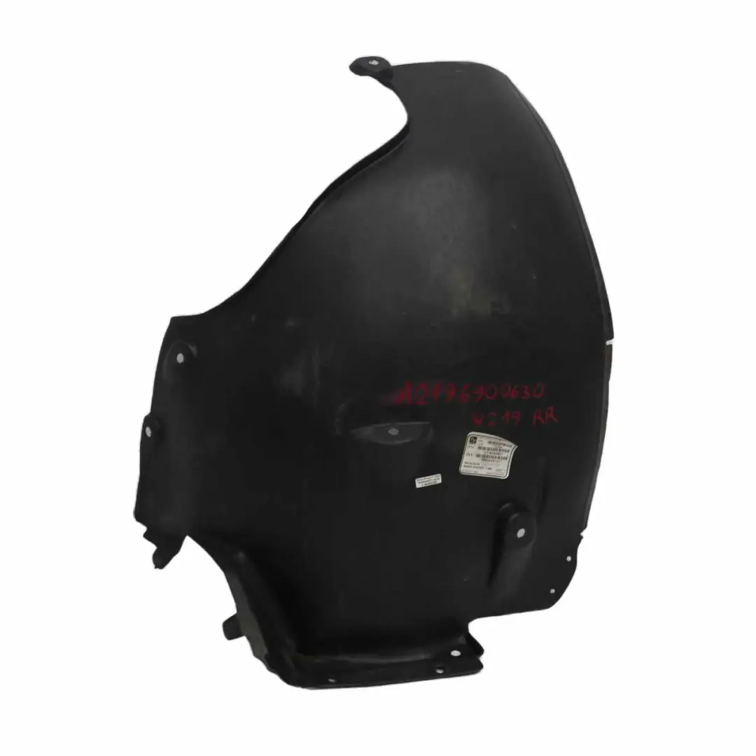 Mercedes CLS W219 Passaruota Posteriore Destro Coperchio Casa Ruota A2196900830 - SKU A2196900630 - Numero di parte A2196900630