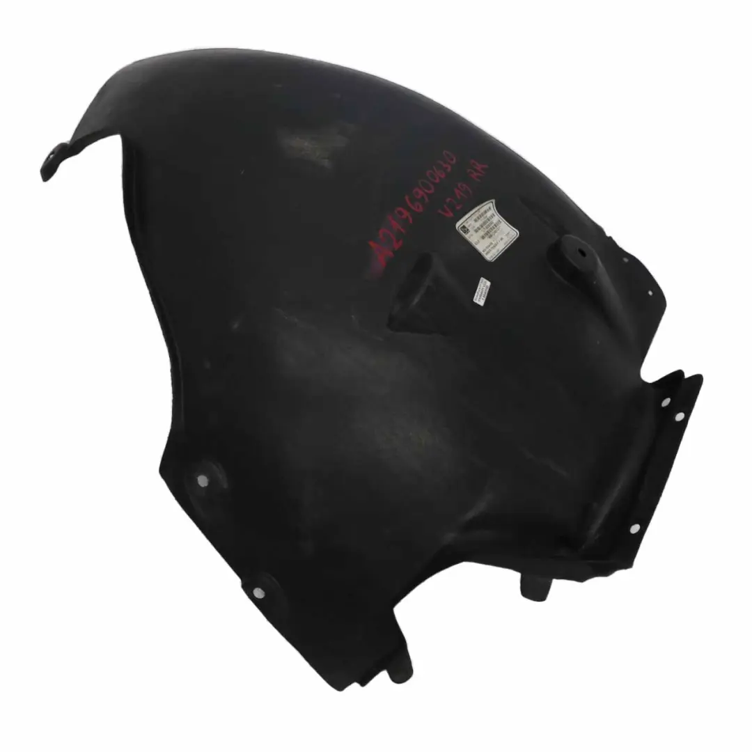 W219 Paso de rueda trasero derecho Tapa embellecedora A2196900830 para Mercedes CLS con número de pieza A2196900630 Mercedes CLS W219 Paso de rueda trasero derecho Tapa embellecedora A2196900830 - SKU A2196900630 - Número de pieza A2196900630