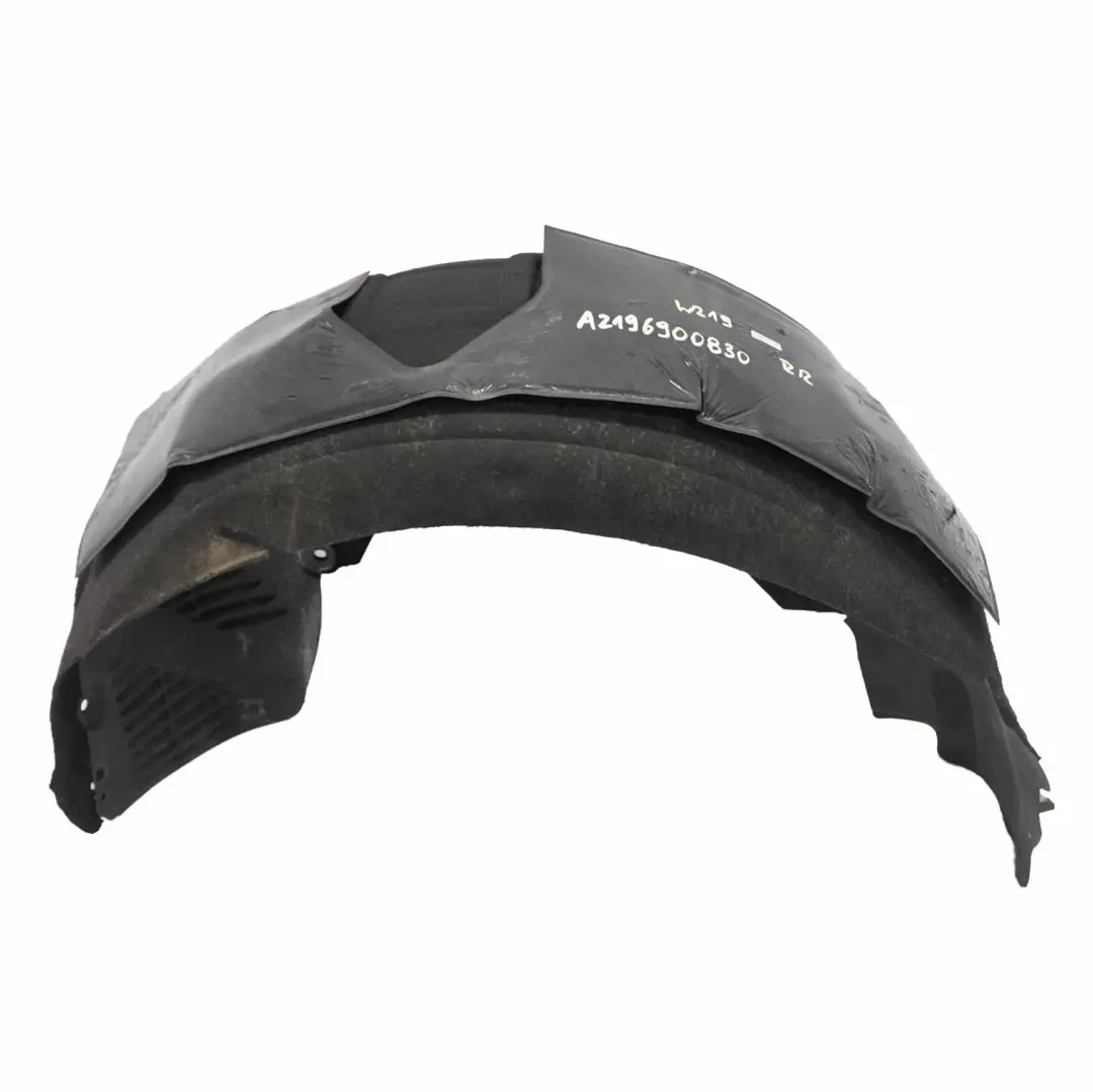 W219 Radlauf hinten rechts Radhausverkleidung für Mercedes CLS mit Teilenummer A2196900830 Mercedes CLS W219 Radlauf hinten rechts Radhausverkleidung - SKU A2196900830 - Teilenummer A2196900830