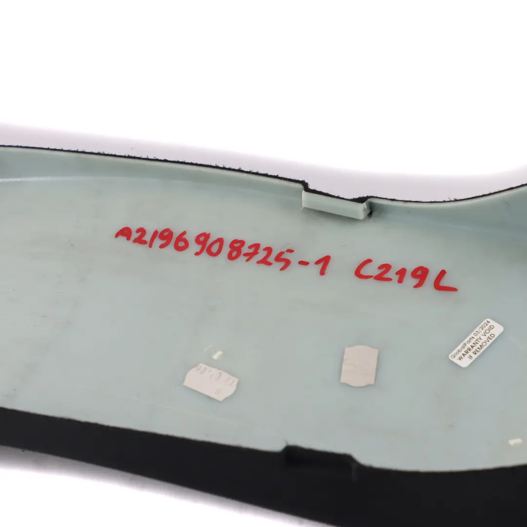 Mercedes CLS W219 Osłona Słupka B Panel Wewnętrzny Czarny Lewy - SKU A2196908725-1 - Numer Części A2196908725